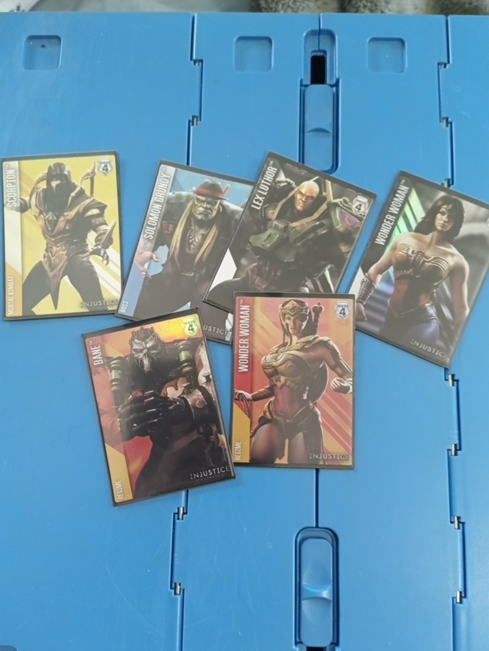 Justice Collectible Trading Cards - DC - Lot Of 6